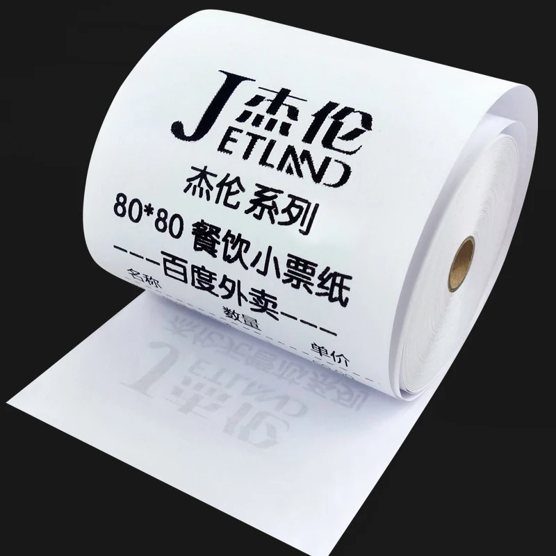 Термальная бумага Jetland 80x80 мм Премиум кассовый аппарат 3 1/8 &quotx 200&quot без БФА 2