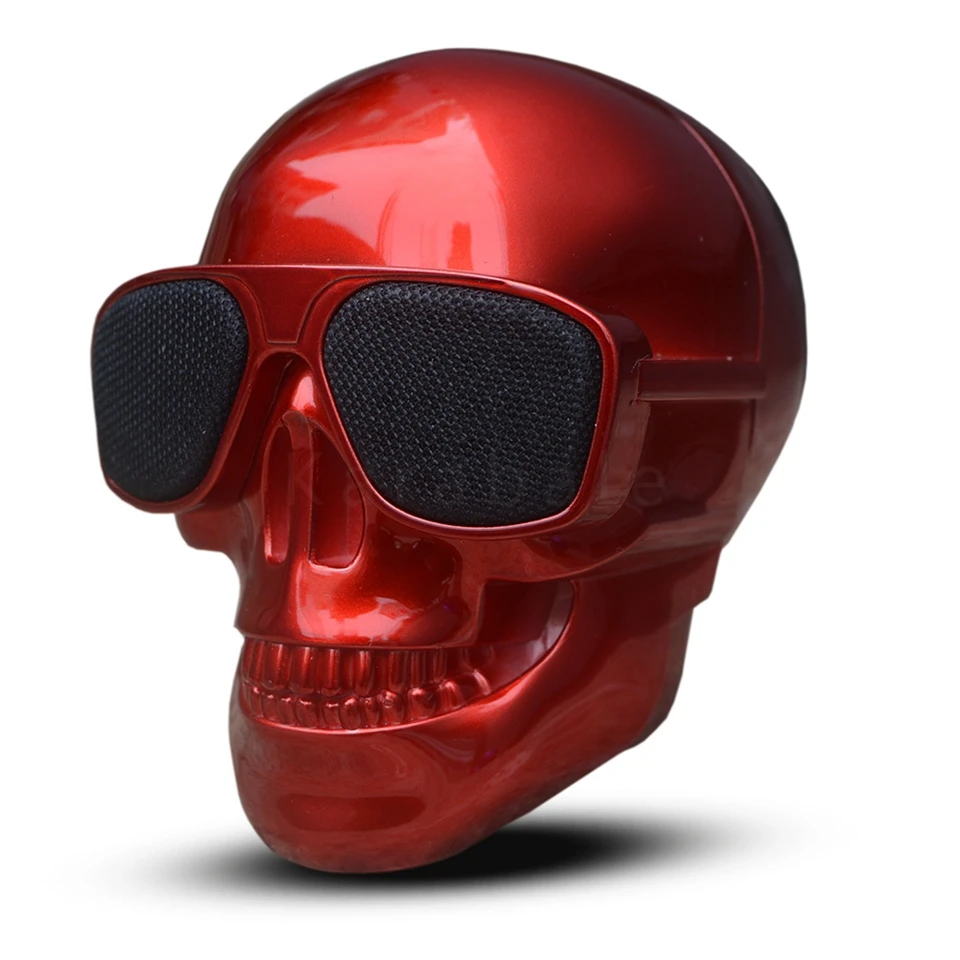 AeroSkull беспроводной Bluetooth динамик в форме черепа глубокий бас мобильный сабвуфер многоцелевой портативный динамик дропшиппинг