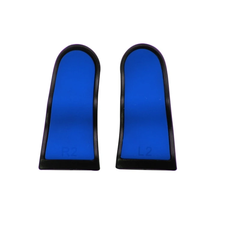 Blue Black MASiKEN 1 комплект L2 R2 расширенные триггеры кнопки для Playstation 4 PS4 Dualshock 4 контроллер расширитель триггер аксессуары для игр Новые - Цвет: Blue Black