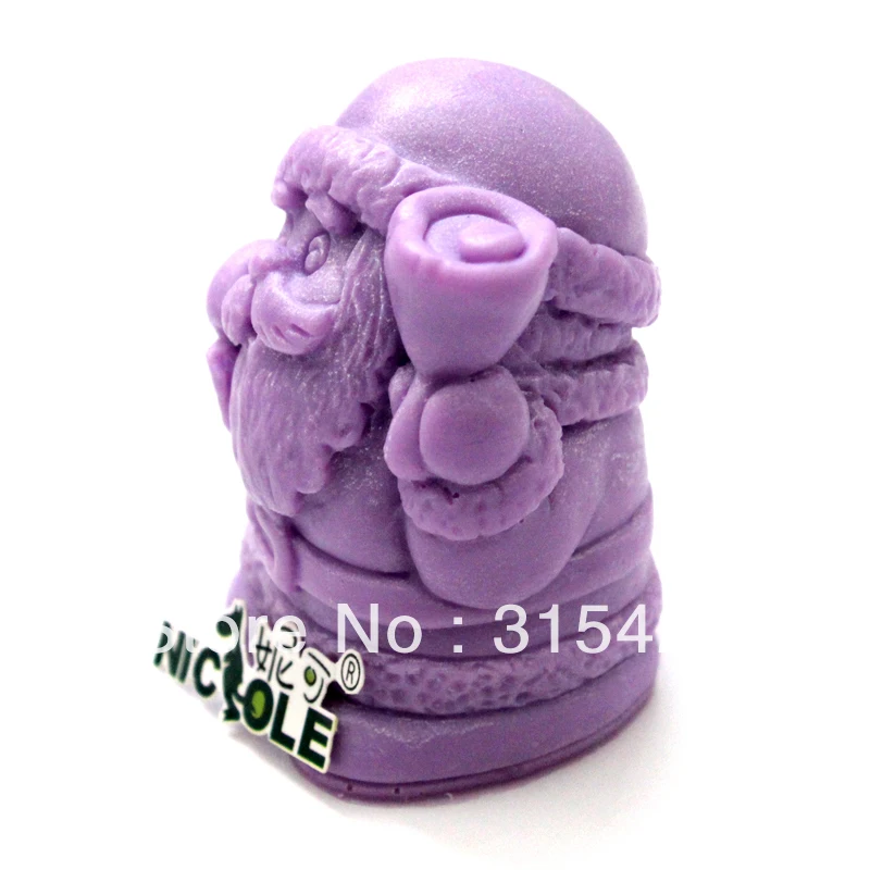 3D Рождественские Формы Nicole R0380 силиконовая искусственная глина Санта Клаус форма