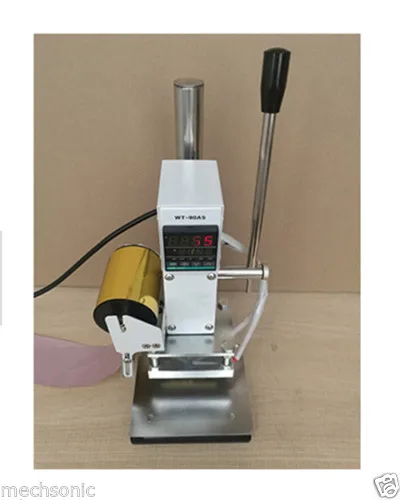 Manual Digital Hot Foil Stamping Machine Wooden Bronzing machine 8*10cm | Инструменты