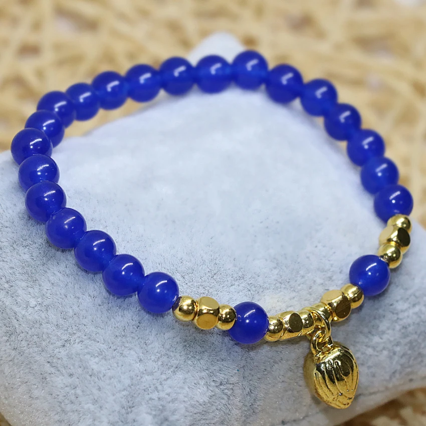 14 стиль для женщин браслет цепочка из натурального камня с разноцветными