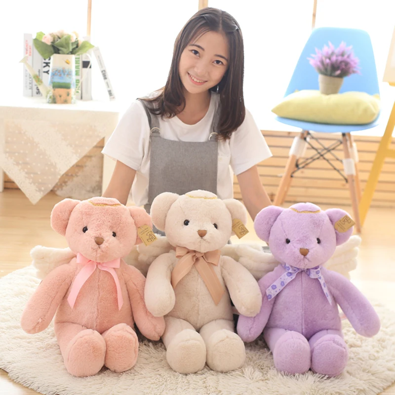 40 см Высокое качество милый плюшевый мишка Ангел Мягкая Кукла Kawaii Плюшевые