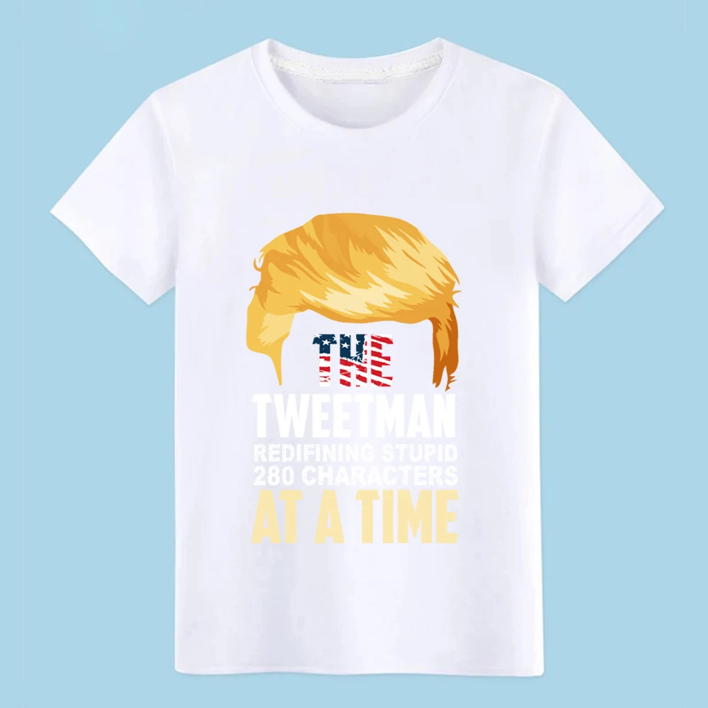 Футболка с принтом trump stupid 28 0 футболка размер S-3xl одежда простая Весенняя крутая
