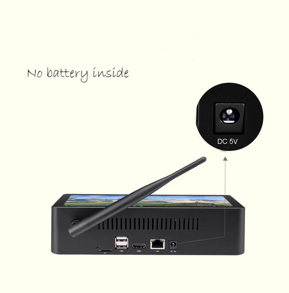 Pipo X9S Windows 10 Мини ПК Intel Cherry Trail Z8350 четырехъядерный 2G/32G Smart tv Box 8,9 дюймов 1920*1080 сенсорный экран планшетный ПК