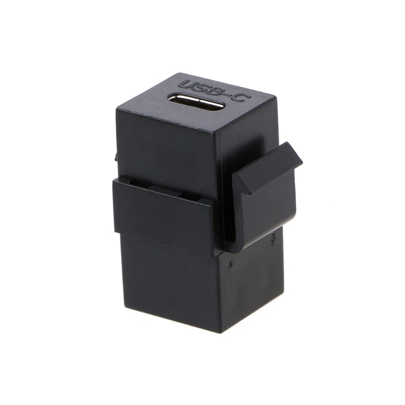 2021 Новый USB 3 1 Тип C женский разъемом Jack настенная розетка адаптер для монтажа на