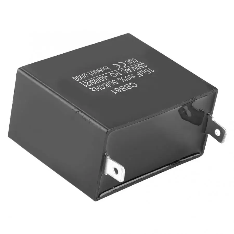 CBB61 генератор пусковой конденсатор CQC 450 в переменного тока 16 мкФ 50/60Hz моторный ходовой конденсатор с алюминиевой крышкой для бесщеточный мощный трёхколесный мотоцикл дизельные генераторы