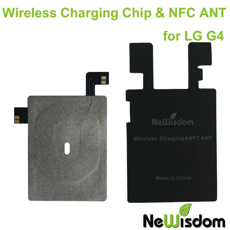 NeWisdom Upgraded Wireless Qi Charging Receiver Sticker Chip With NFC IC For LG G4 H811 H815 LS991 VS986 F500 |