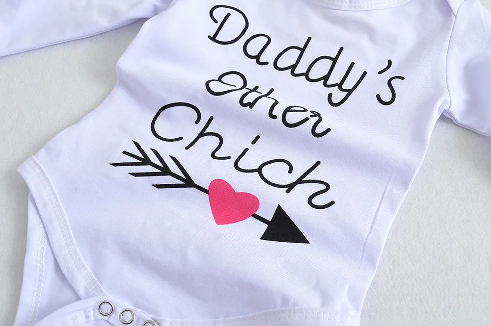 Осенне-зимний комплект одежды для новорожденных девочек с принтом haber + штаны