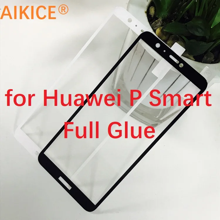 Умное закаленное стекло P с полным покрытием, Защита экрана для Huawei P Smart, закаленное стекло с полным покрытием, защитная пленка
