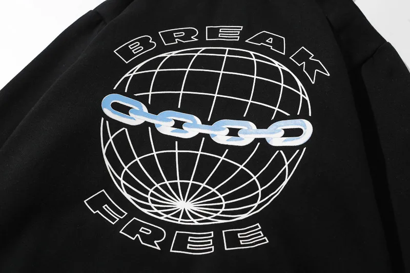 Мужской пуловер с принтом DARK ICON Break Free, толстовка с капюшоном, зимние мужские толстовки и толстовки с передним карманом, флисовые толстовки с капюшоном