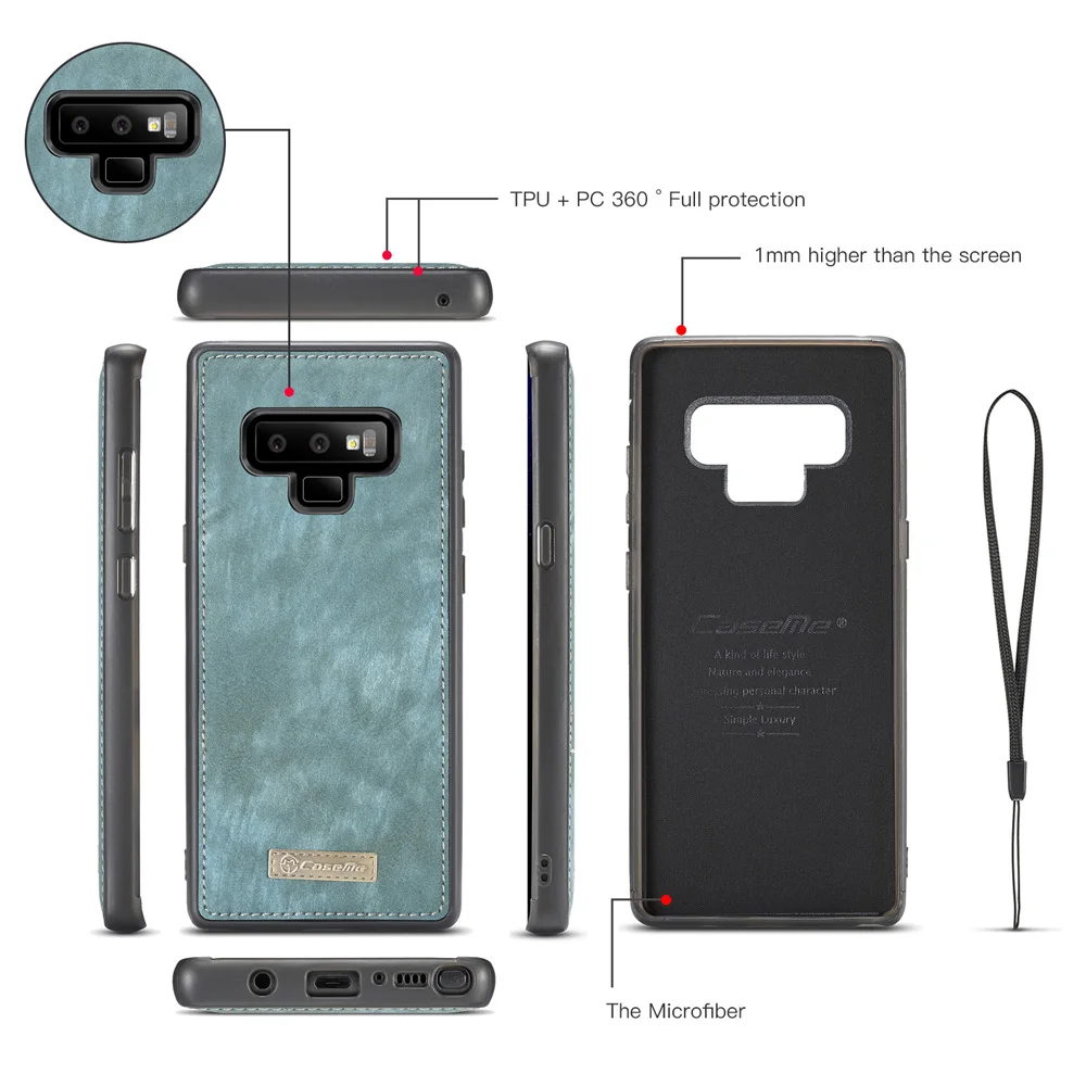 Кожаный чехол бумажник для Samsung S20 Ultra S10 S9 S8 s10e S7 Note 10 Plus 9 8 11 Pro XS Max X XR