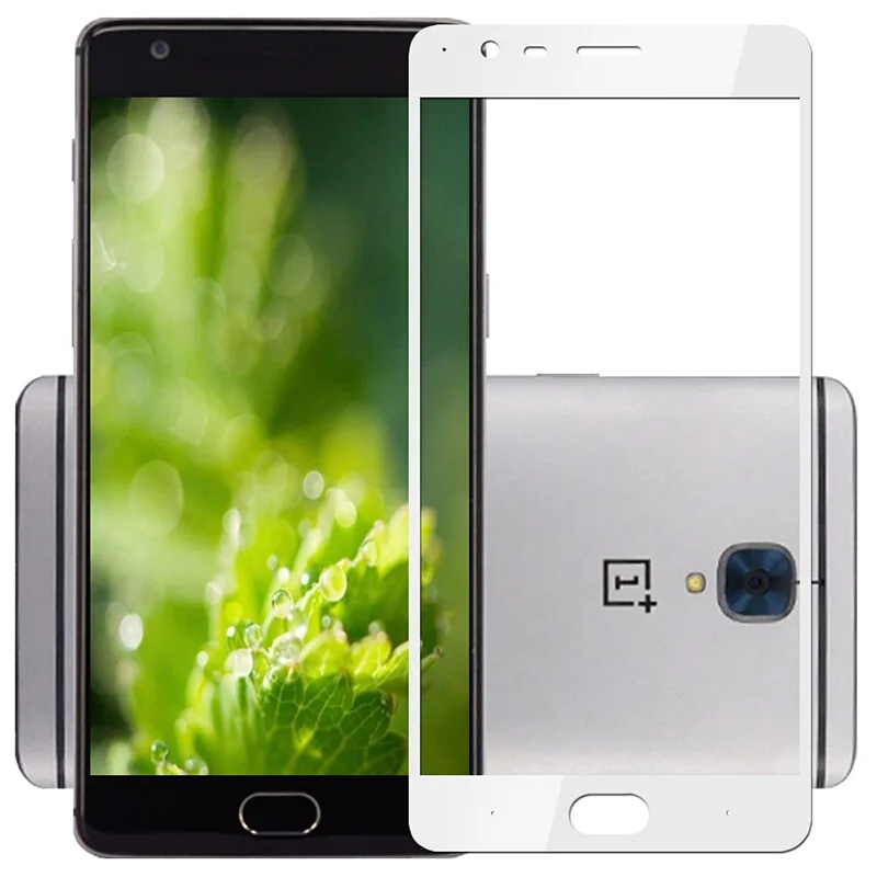 9 H жесткий 2.5D Arc край Полный Экран протектор Закаленное Стекло Плёнки для OnePlus