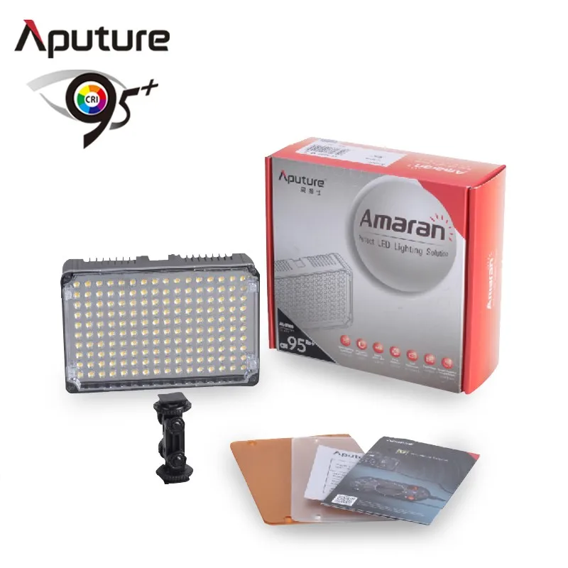 Aputure Amaran AL-H160 CRI95+ 160 светодиодный видеостудий освещение для фотосъемки Canon Nikon sony видеокамера