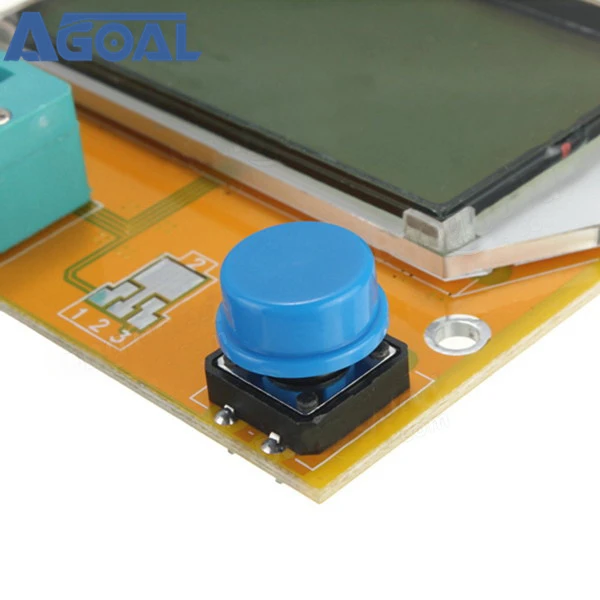 Mega328 M328 LCR-T4 ESR Meter LCR светодиодный тестер транзисторов емкость диода триода MOS PNP/NPN