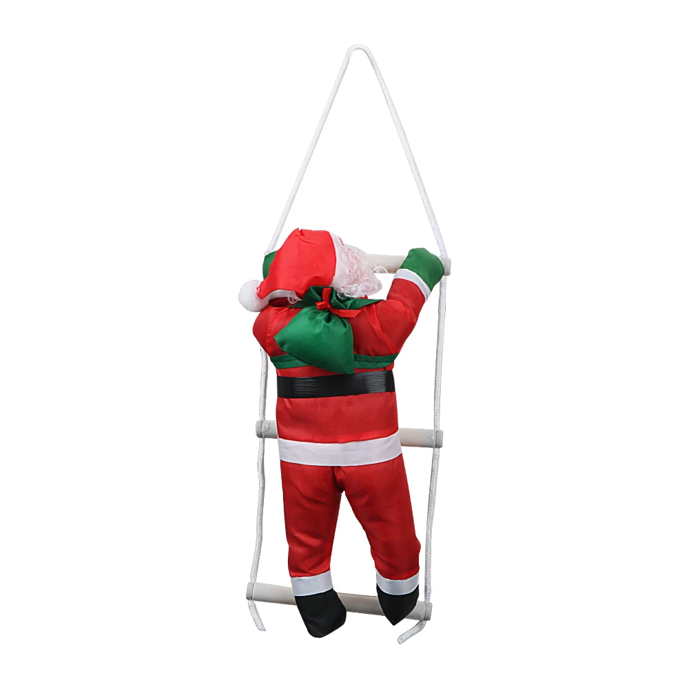 

Santa Claus Christmas Decorations Drop Ornaments Christmas Tree Pendant Doll Toys Xmas Gifts Pendant Ladder New Year Decorations