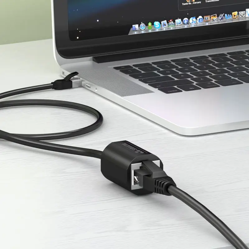 SAMZHE RJ45 Ethernet Удлинительный Кабель адаптер CAT 6 сетевой Соединительный шнур