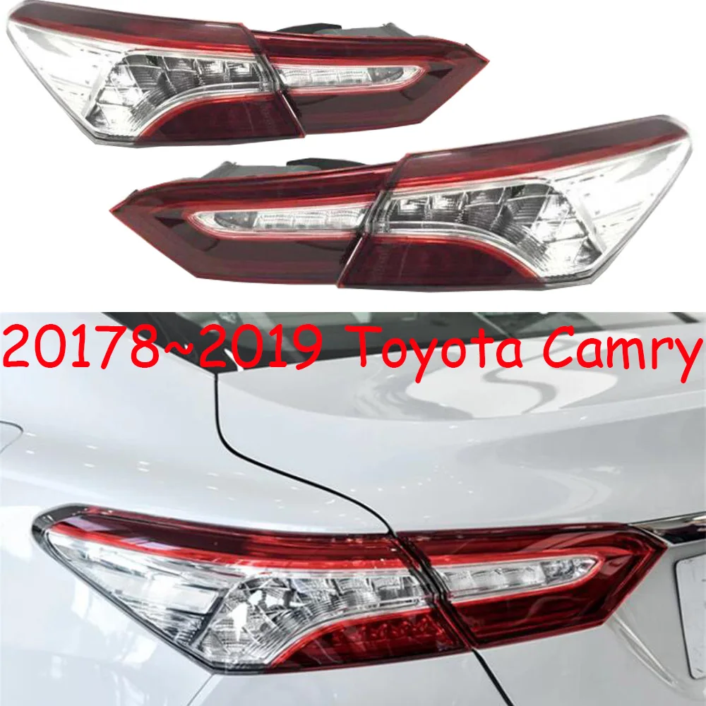 1 шт. заднего бампера лампы Хвост светильник для Camry хвост 2017 2018 2019 автомобильные