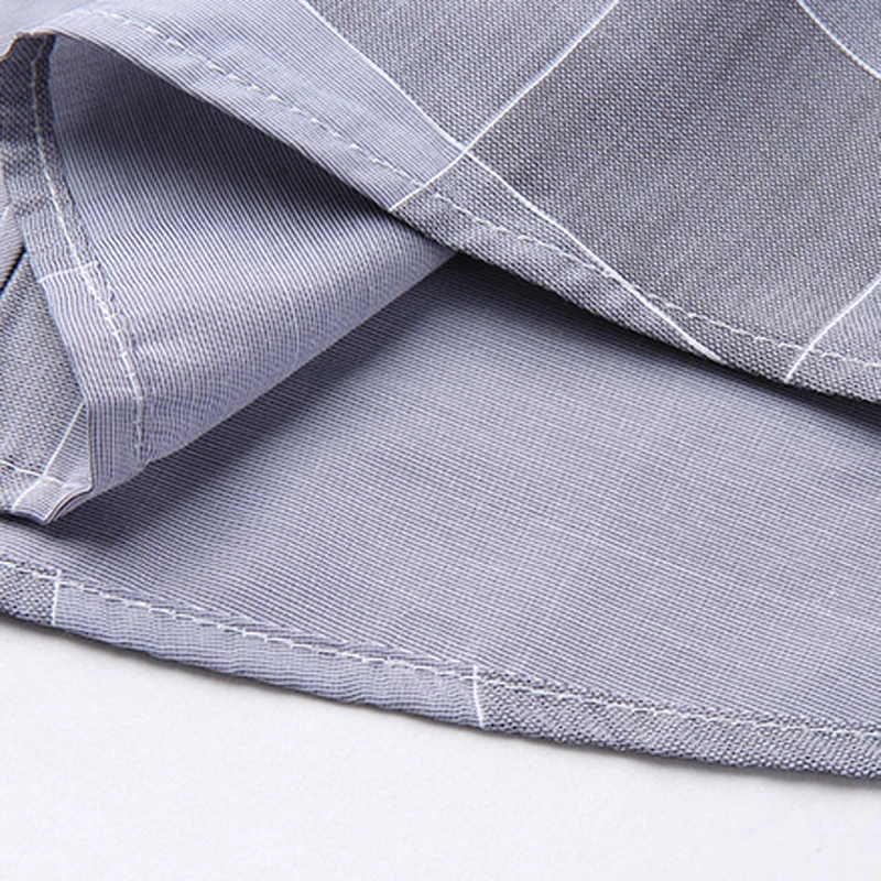 2019 новая брендовая модная повседневная приталенная Мужская рубашка с длинным