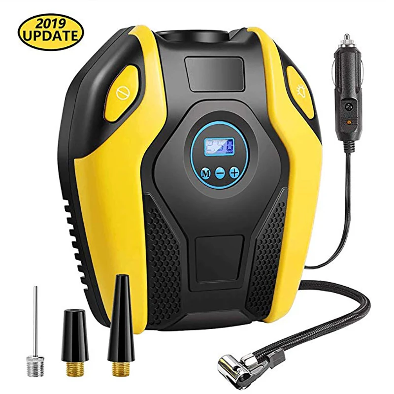 Электрический воздушный компрессор для шин 12 В постоянный ток 150psi портативный