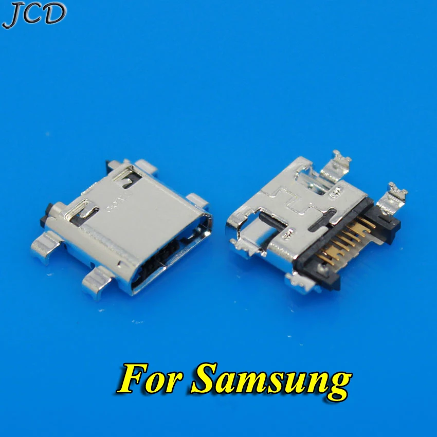 JCD 10 шт. для Samsung G530 G7102 G7106 G350 i8262 S7582 S7580 micro usb зарядный разъем штекер док-станции