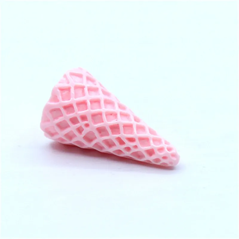 light pink Красочные шт./лот 20* мм 37 мм 3D Kawaii мороженое чашки ремесло DIY ювелирных изделий Смола Кабошон материал орнамент интимные аксессуары - Цвет: light pink