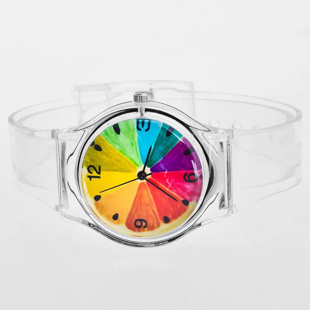 Подростковые кварцевые часы разных цветов с люминесцентным индивидуальным