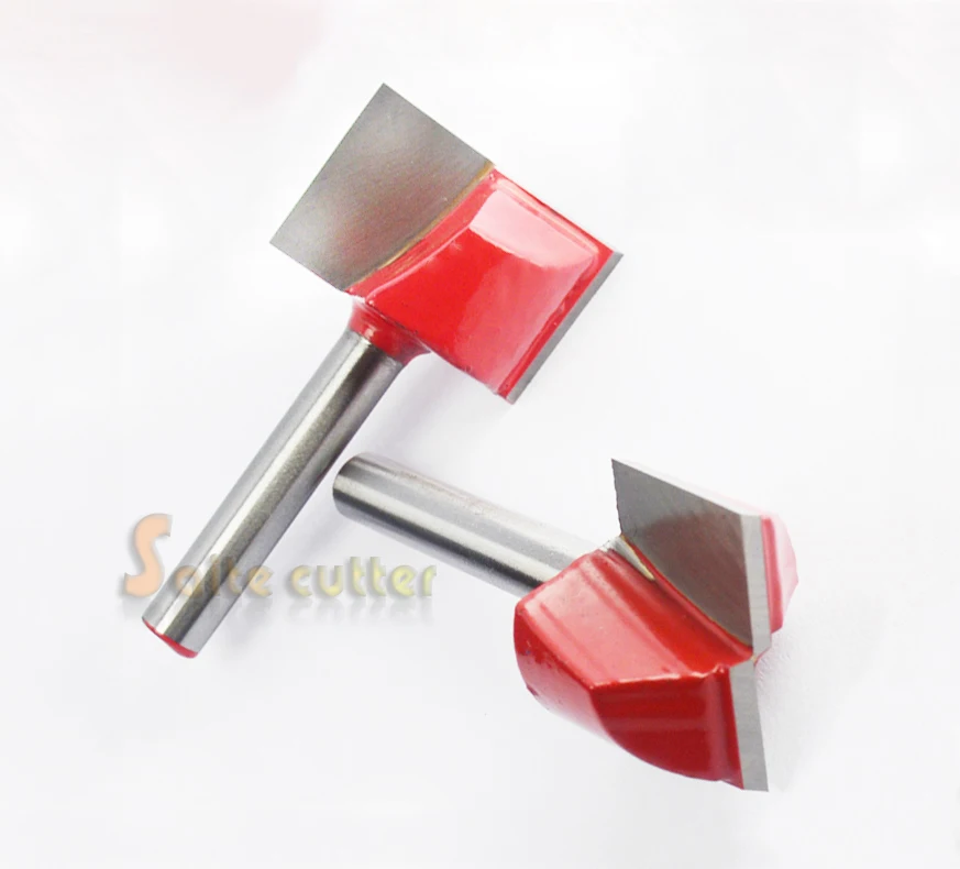 1 шт. 6 мм хвостовик 16 фрезы для обработки поверхности древесины с плоским дном