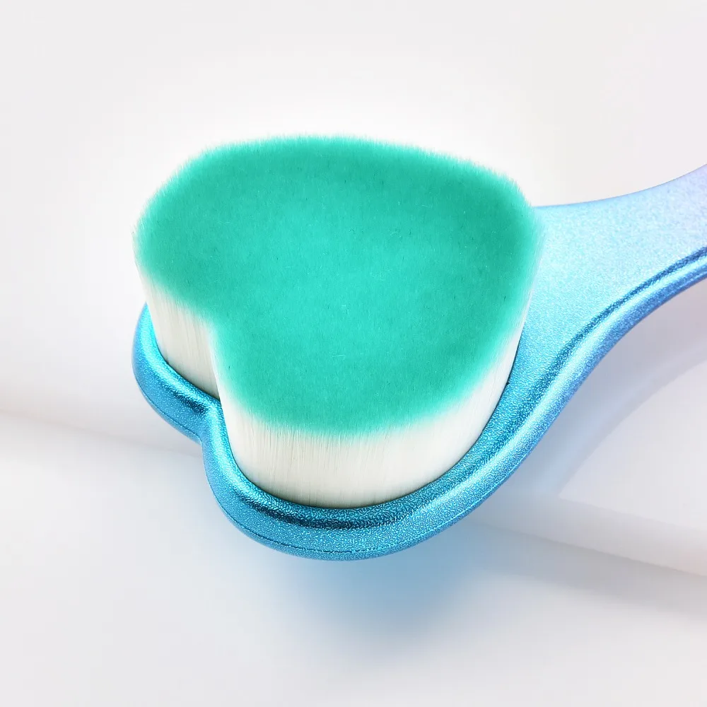 Мягкая Кисть для макияжа лица в форме сердца | Красота и здоровье