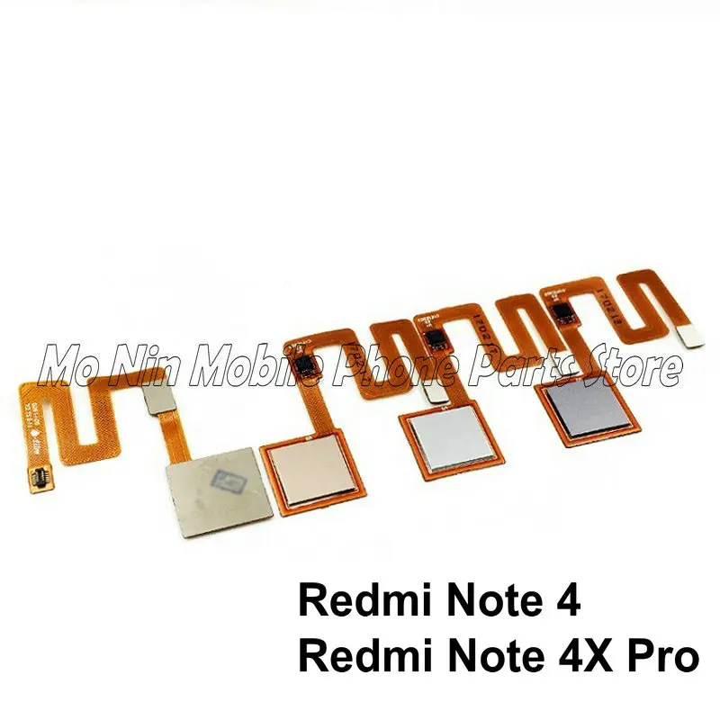 Новая кнопка Home Touch ID сенсор ключ для Xiaomi Redmi Note 4 4X 4xpro запасные части Кнопка отпечатков пальцев гибкий кабель