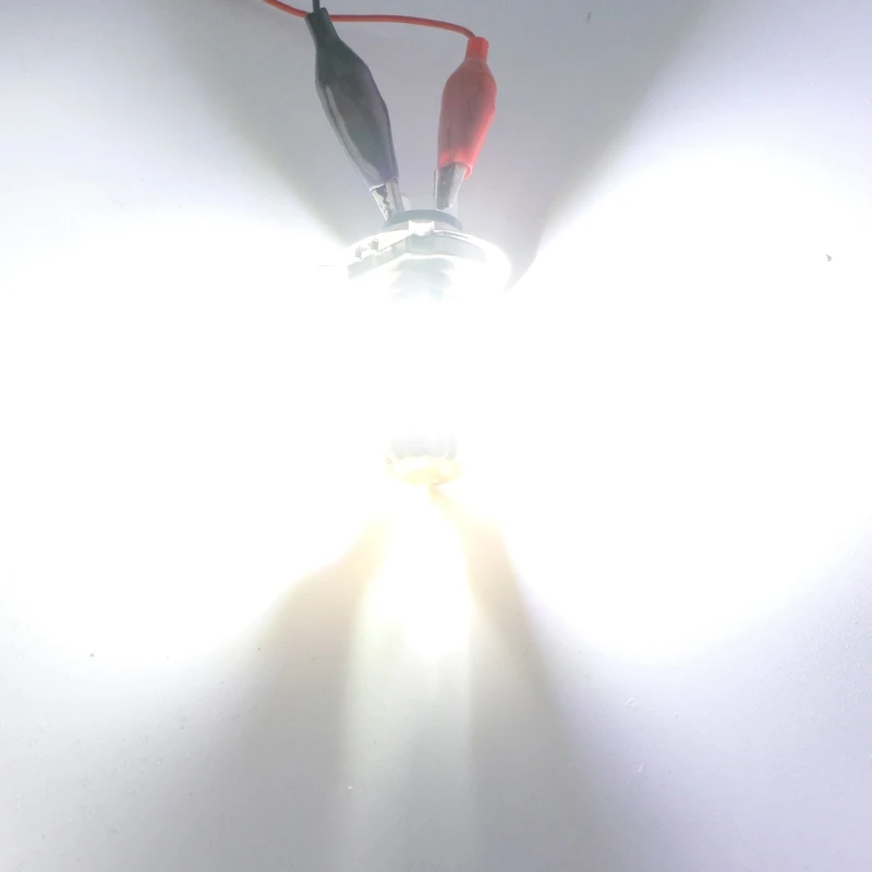 

1pcs New Motorcycles Headlight Bulbs BA20D LED COB Motorcycle Bike Hi/Lo Headlight Lamp Bulb DC 10-80V 6500K 1500LM