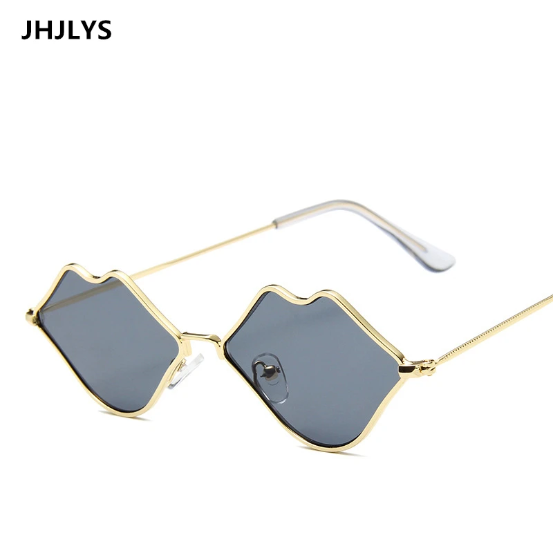 JHJLYS2019 новые сексуальные красные губы солнцезащитные очки модные солнцезащитные очки ретро женские брендовые дизайнерские женские glassesUV400