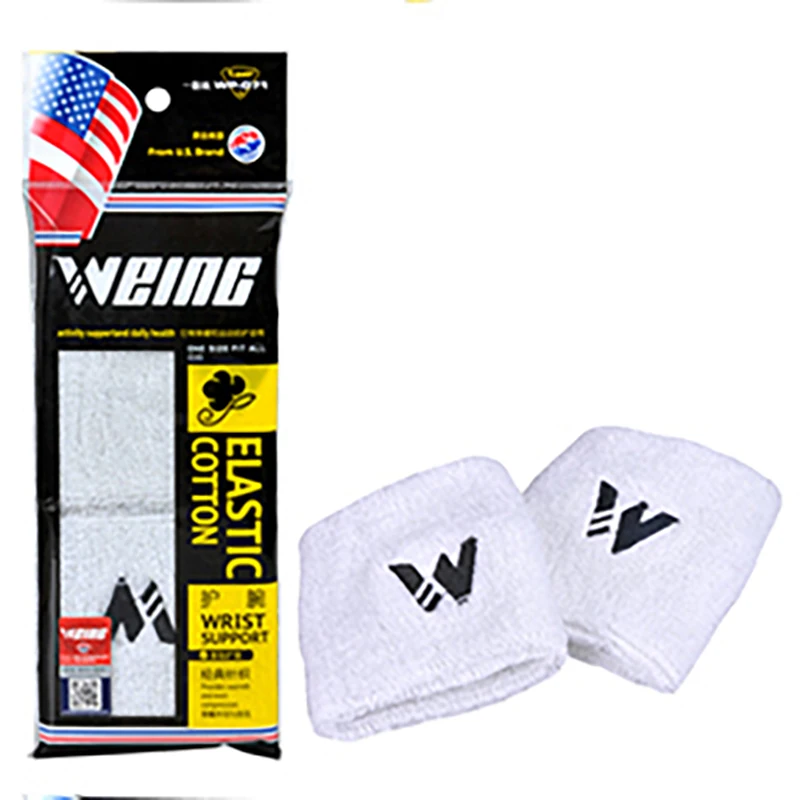 WEING 71 фитнес-Браслет спортивный напульсник ручной ремешок для обертывания пота