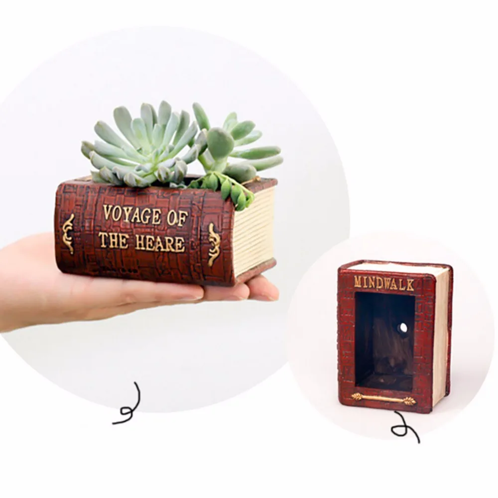 Винтаж садовые горшки цветы ящик для комнатных растений садовый домик