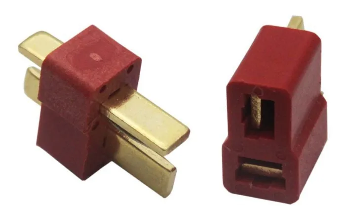 

Freeshipping T Plug 50 Pairs/LOT 100 Pcs Male / Female for the battery