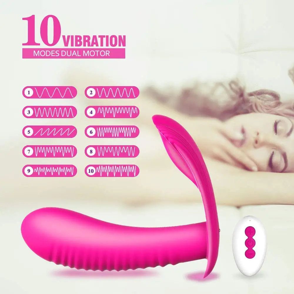 Clit Vibrator Sex Toy For Women Clitoris Stimulator G Spot Massager Wearable Wireless Vibrating Panties Eggs Dildo Vibrators | Красота и