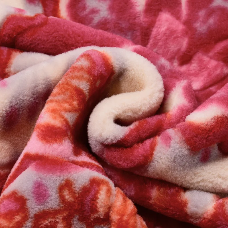 Роскошное Одеяло для кровати из 100% мериносовой шерсти двухразмерное пушистое и