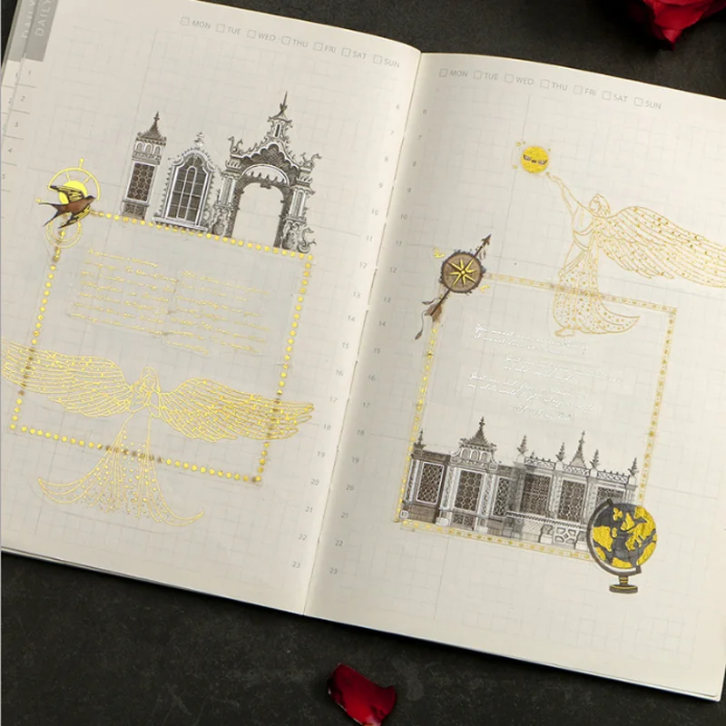 1 шт. декоративная бумажная лента для тиснения скрапбукинга|Офисный скотч| |