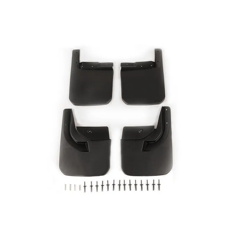 Mudguard MOPAI Автомобильные Брызговики, колеса, крыло, расширитель, защита для губ, против царапин, мягкая полоса для Jeep Wrangler JL+ аксессуары - Цвет: Mudguard