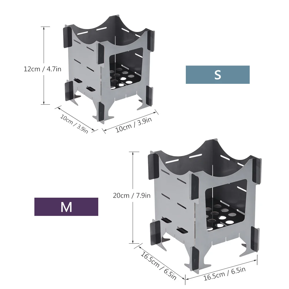 Уличная портативная легкая складная деревянная плита титановая для