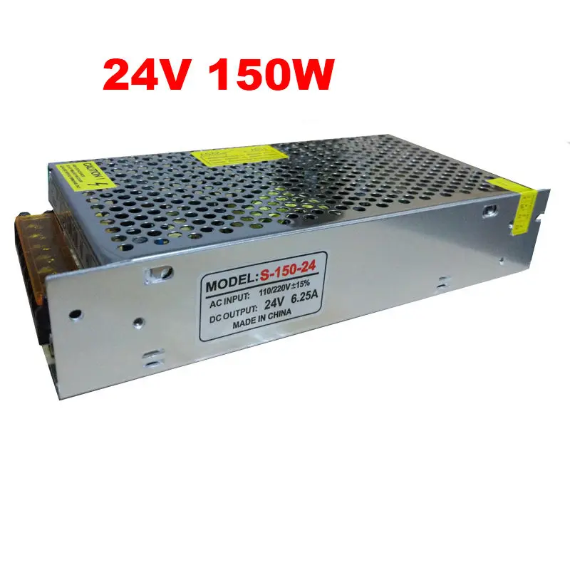 Источник питания для светодиодного освещения 24 В постоянного тока 6 А 150 Вт