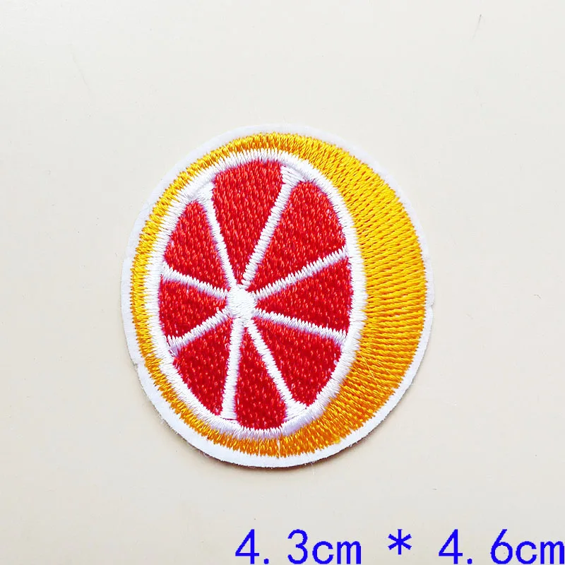 1 шт. вышивка в виде груши фруктов патчи для одежды наклейки полоску продуктов