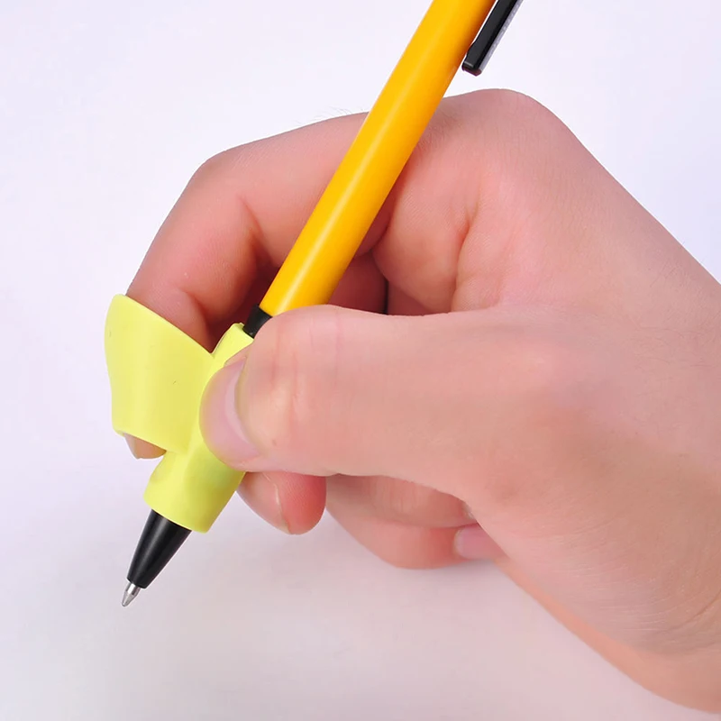 

1PC Children Pen Holder Silicone Pen Holder Pen Writing Aid Grip Posture Correction Device Tool for Students