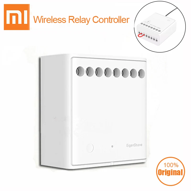 Xiaomi Mijia Aqara Eigenstone двухполосный модуль управления беспроводной релейный пульт 2