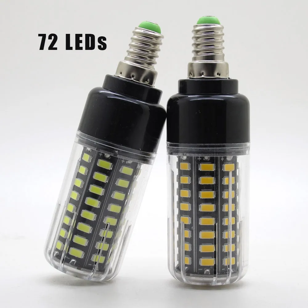 Bombillas SMD 5736 3 Вт 5 Вт 7 Вт 8 Вт 12 Вт 15 Вт Lamparas 85 В-265 в светодиодный светильник без стробоскопа E27 E14 Светодиодный светильник s+ умная мощность IC