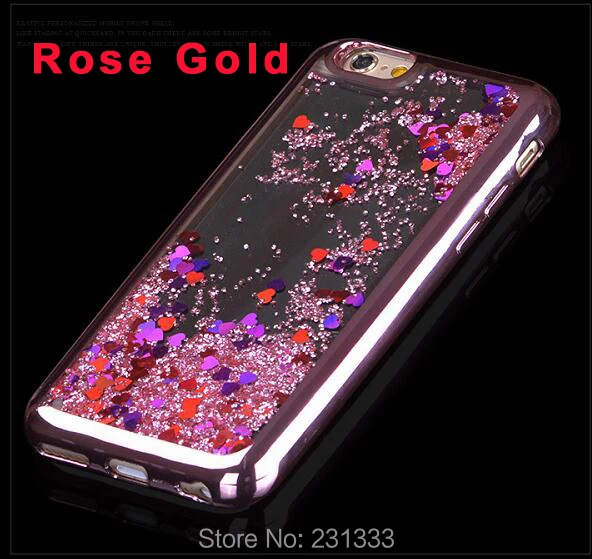 Мягкий чехол из ТПУ C-ku для Iphone 8 7 PLUS I7 6 S жидкие звезды сердце динамическая кожа 1
