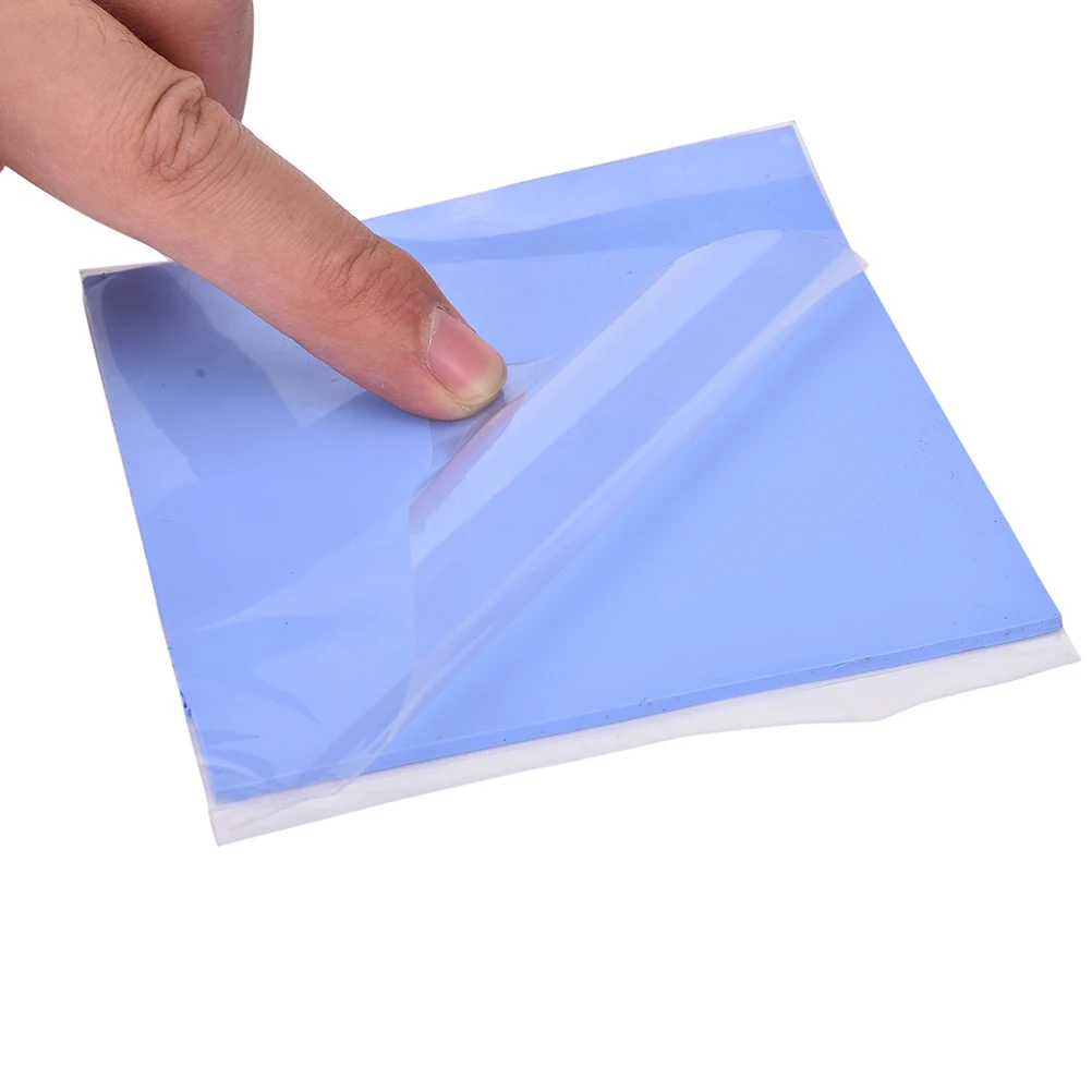 

100*100*2mm Thick PC GPU CPU Silicone Pad Computer Heatsink Cooling Thermal Conductive Silicone Pad Cut/Uncut Silicon Mat