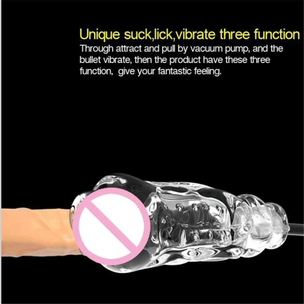 Перезаряжаемый Мощный вибратор для орального секса мужской мастурбатор чашка