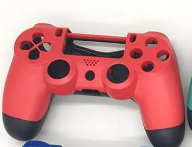 Red Black Замена для sony PS4 Pro беспроводной контроллер пластик JDS 040 Крышка передняя задняя Корпус Оболочка Чехол - Цвет: Red Black