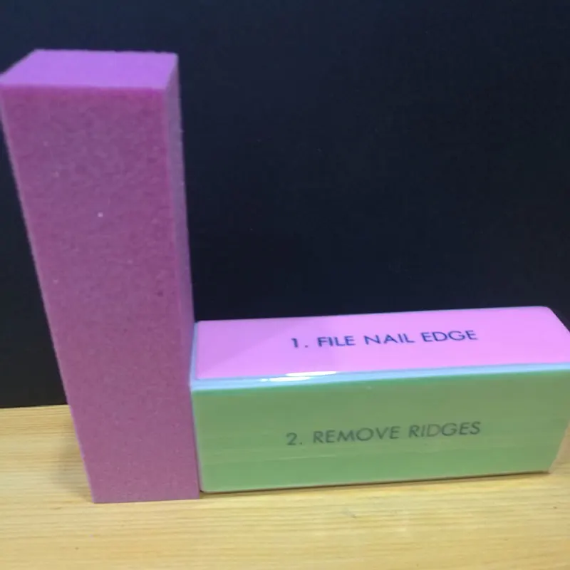 Модный женский набор из 6 предметов для полировки ногтей с четырьмя сторон